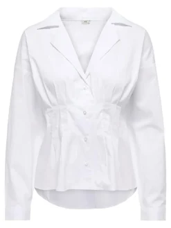 Mio Fitted Skjorte, White, M