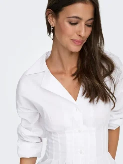 Mio Fitted Skjorte, White, M