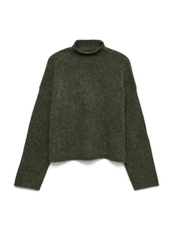 Mirla Striktrøje, Grape Leaf, L