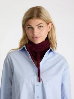 Misty Knit Tørklæde, Wine