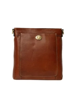 Moa Small Crossbody, Cognac