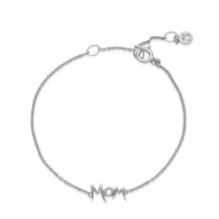 Mom Armbånd, Silver, 15-18 cm