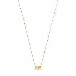 Mom Halskæde, 18C Gold Plated, 42+3 cm