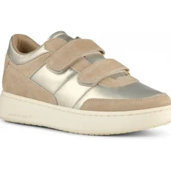 Monica Metallic Sneakers, Champagne, 39