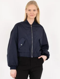 Nadja Bomber Jakke, Navy, 38