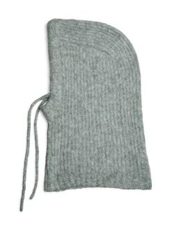 Nambi Balaclava, Light Grey Melange