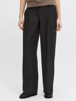 Naomi Ellis Wide Bukser, Black, M/L32