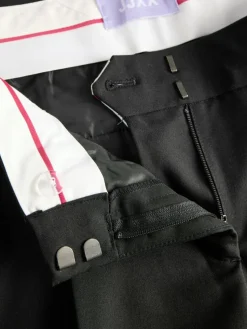 Naomi Ellis Wide Bukser, Black, M/L32