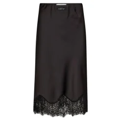 Naomi Lingerie Pencil Nederdel, Black, XL