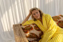 Naram Badekåbe, Pristine/Neon Yellow, S/M