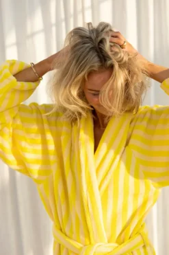 Naram Badekåbe, Pristine/Neon Yellow, S/M