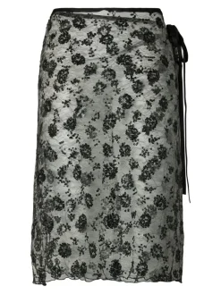 Natasja Lace Sarong, Black