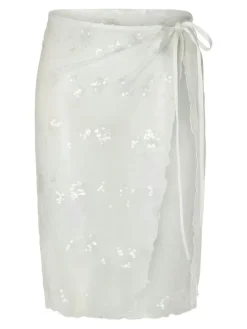 Natasja Lace Sarong, Bright White