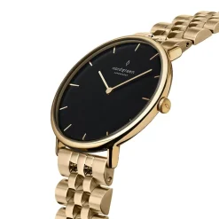 Native NR32GO5LGOBL Ur, Guld/Sort, 32 mm