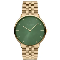 Native NR32GO5LGOOG Dameur, Guld/Grøn, 32 mm