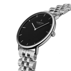 Native Ur, Sølv/Sort, 36 mm