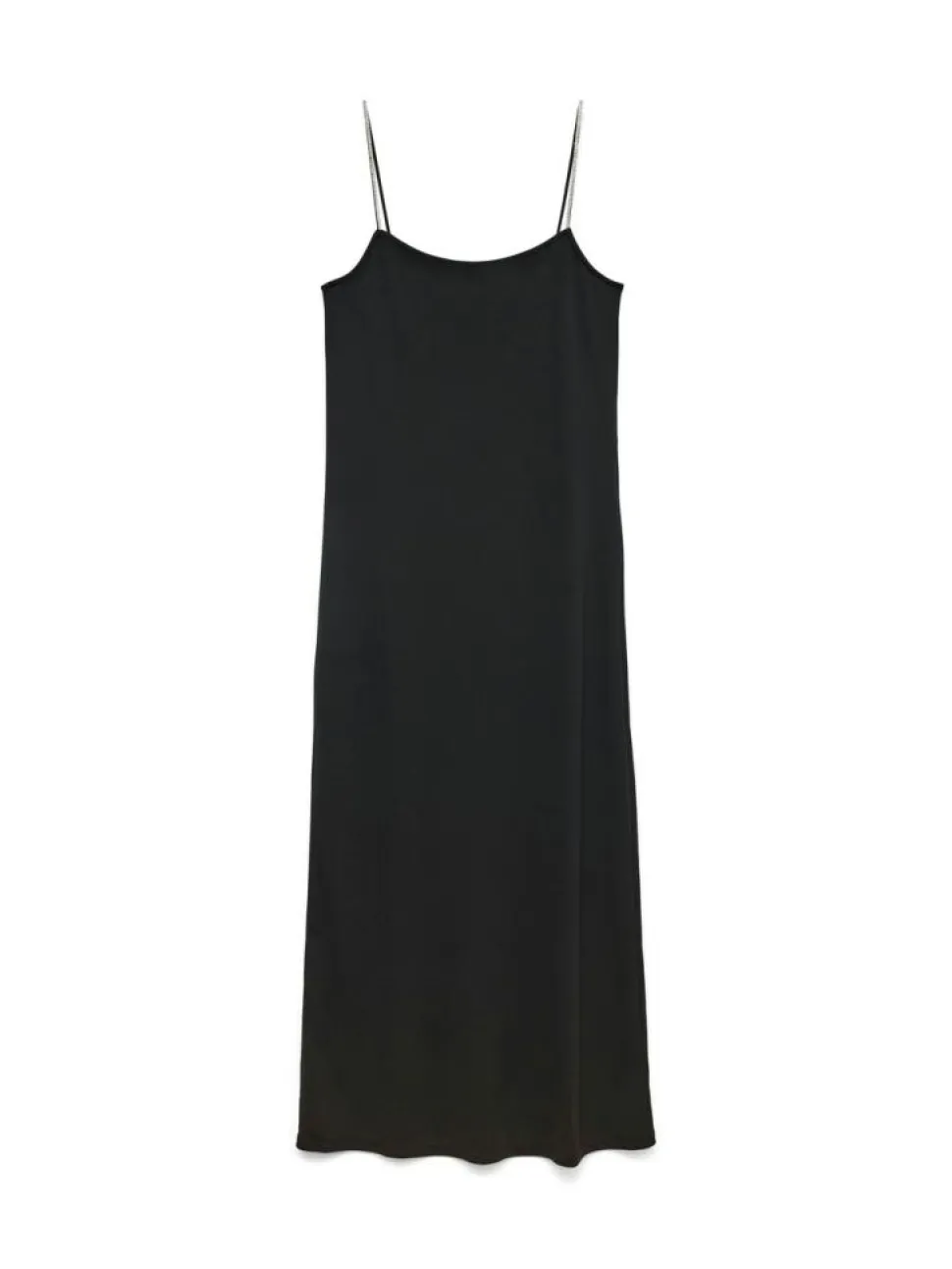 Navina Singlet Kjole, Black, M
