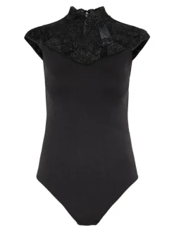 Naya Bodystocking, Black, XS/S