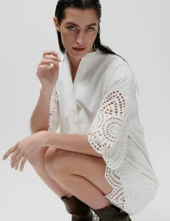 2ND Kiwa Kjole, Brilliant White, 40