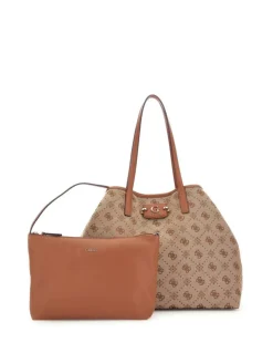 Neda Large Tote Bag, Latte