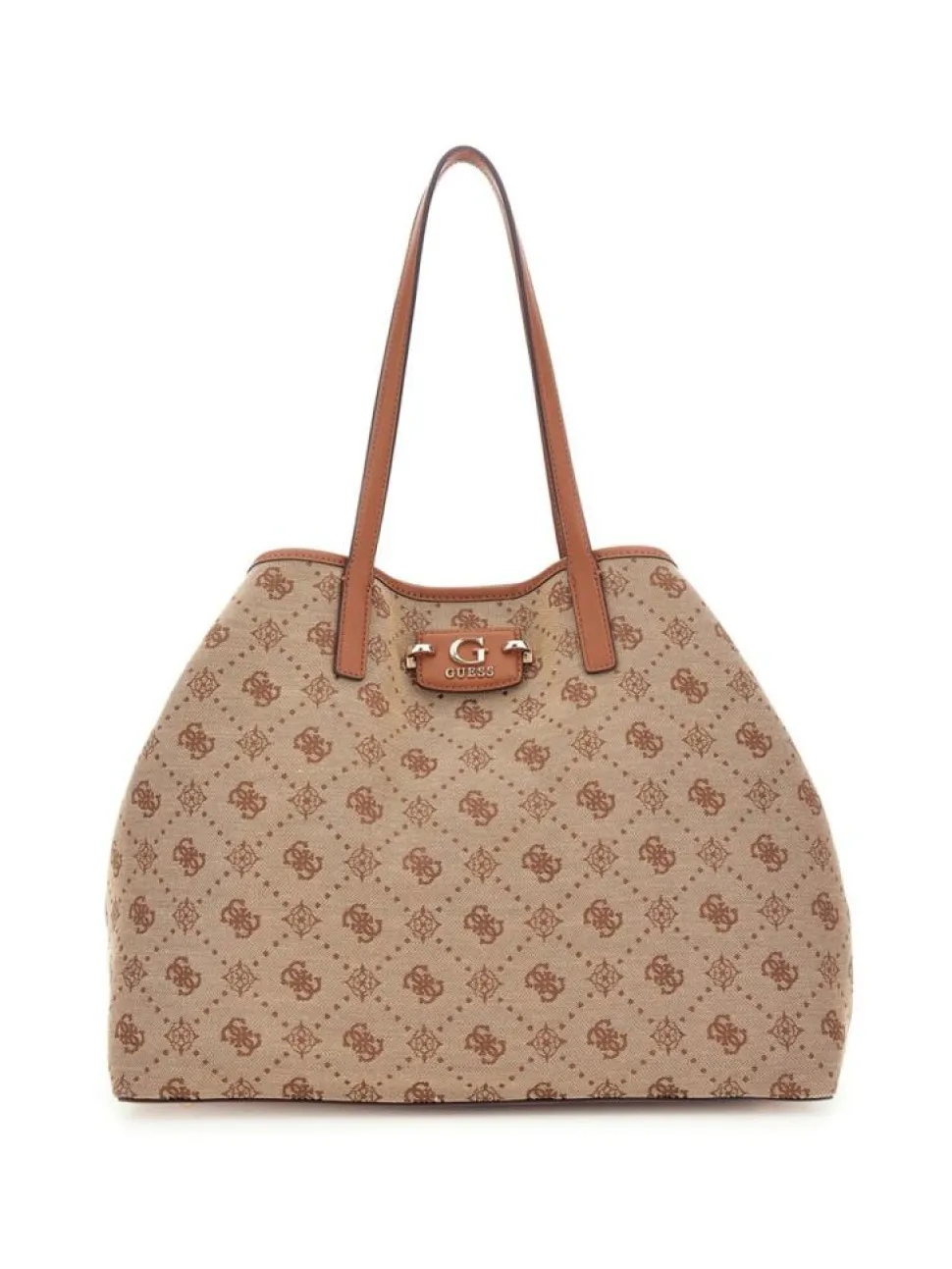 Neda Large Tote Bag, Latte