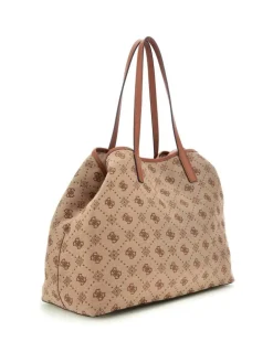 Neda Large Tote Bag, Latte