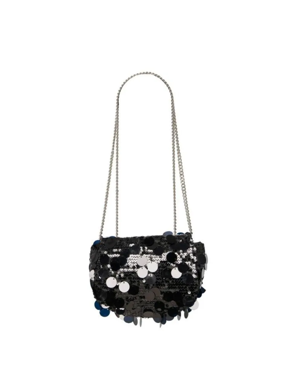 Nella Sequins Crossbody, Black