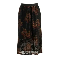 Nellie Nederdel, Burgundy, XL