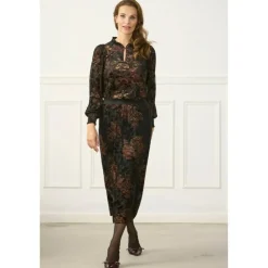 Nellie Nederdel, Burgundy, XL