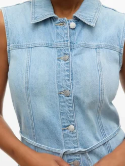 Nenya Denimkjole, Medium Blue Denim, L