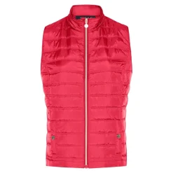 New Spring Quilt Vest, Lipstick Red, 46