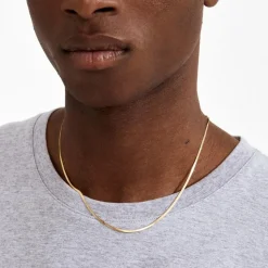 Nikita Halskæde, Gold Plated, 38+9 cm