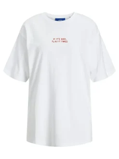 Nina T-shirt, Bright White If Its Nice, XL