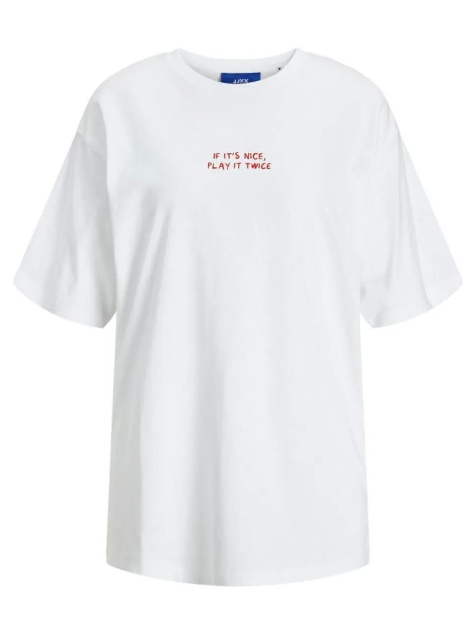 Nina T-shirt, Bright White If Its Nice, XL