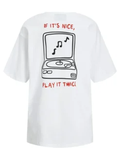 Nina T-shirt, Bright White If Its Nice, XL