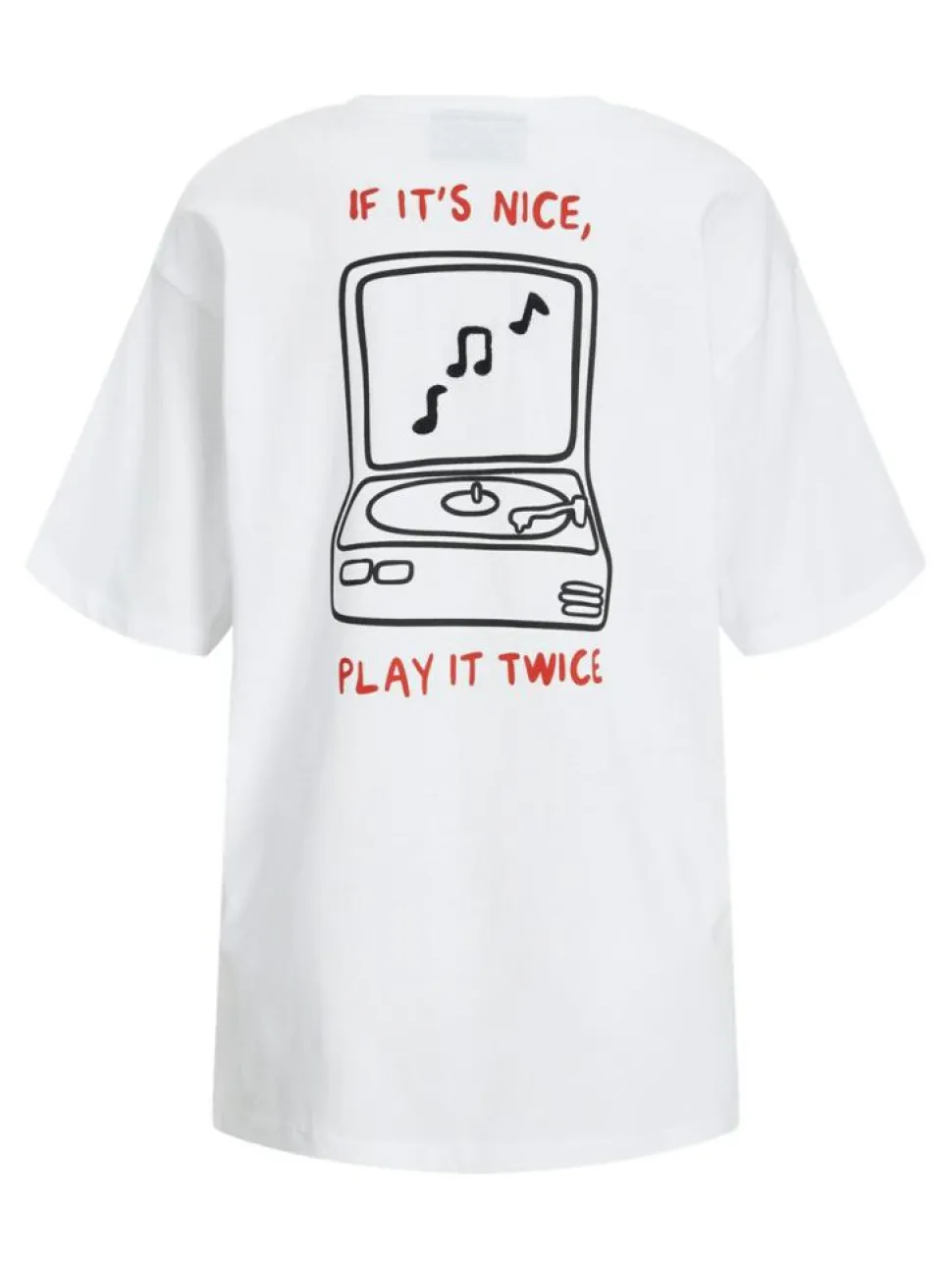 Nina T-shirt, Bright White If Its Nice, XL