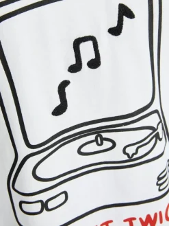 Nina T-shirt, Bright White If Its Nice, XL