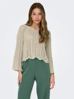 Nola Life Striktrøje, Feather Gray, XL