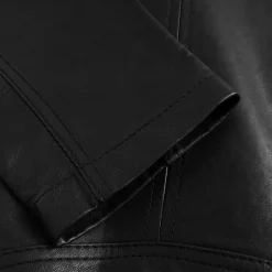 Noora Læderjakke, Black, 38