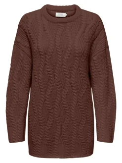 Nora Striktrøje, Chestnut, L