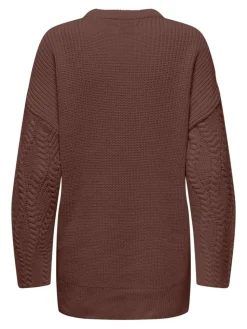 Nora Striktrøje, Chestnut, L