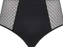 Norah Chic Højtaljet Trusser, Black, 44