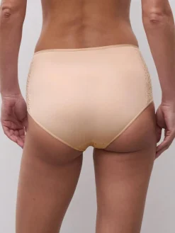 Norah Højtaljede Trusser, Golden Beige, 44