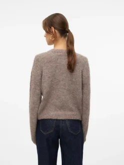 Novah Cardigan, Brown Lentil, XL