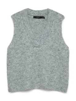 Novah Strikvest, Medium Grey Melange, XL