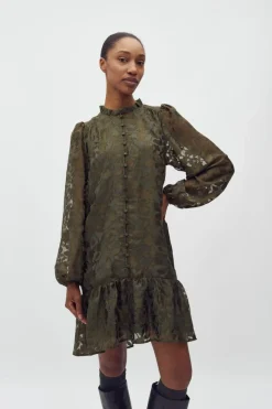 Nulia-M Kjole, Beetle Green, XL