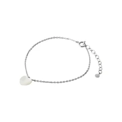 Ocean Heart Armbånd, Silver