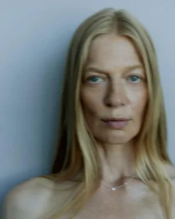 Oda Floating Halskæde, Silver, 42 cm