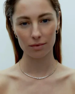 Oda Halskæde, Gold Plated, 41 cm