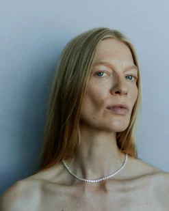 Oda Halskæde, Silver, 41 cm